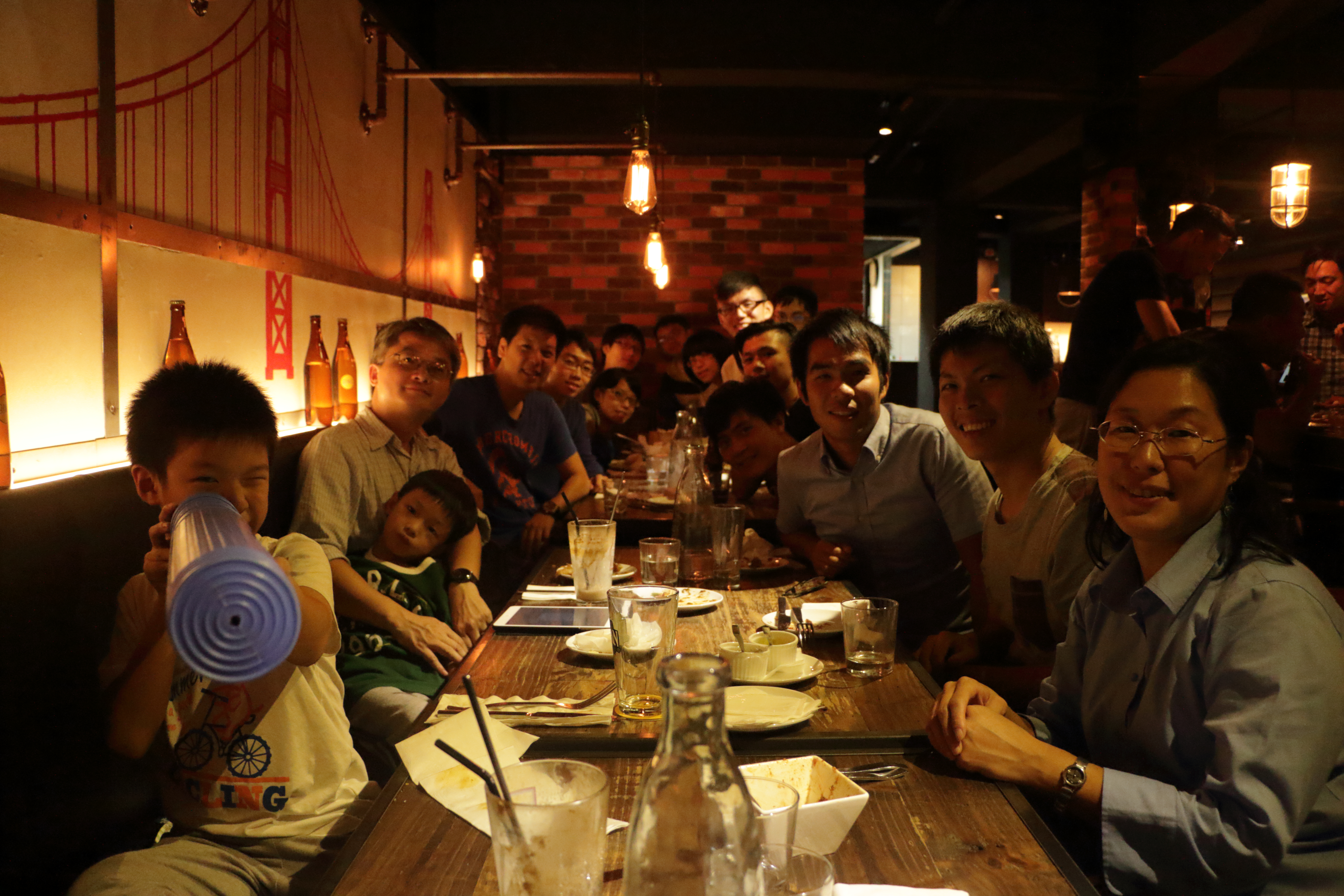 2015 lab dinner party